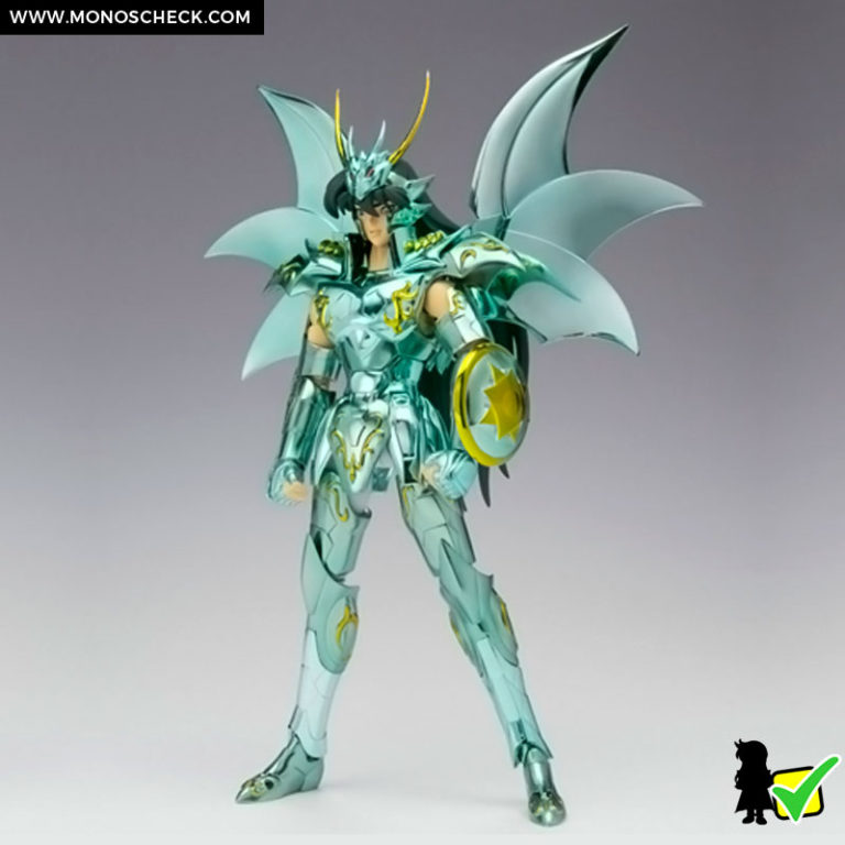 Monos Check Saint Cloth Myth Dragón Shiryu V4 Armadura Divina