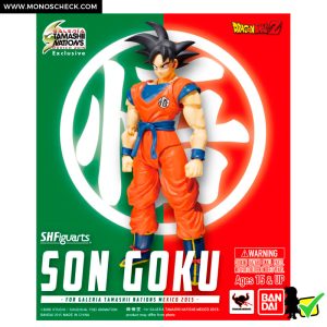 S.H.Figuarts Son Goku Edición GO Kanji (Exclusiva Galería Tamashii Nations México 2015) - Image 5