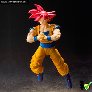 S.H.Figuarts Super Saiyan God Son Goku - Image 3