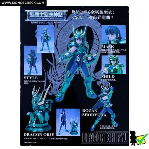 Saint Cloth Myth Dragon Shiryu (New Bronze Cloth V2) - Image 8