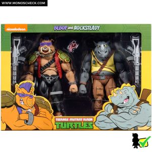 Bebop and Rocksteady Cartoon Collection Action Figure 2-Pack - Image 4