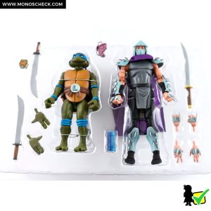 Leonardo vs Shredder Cartoon Collection Action Figure 2-Pack - Image 6