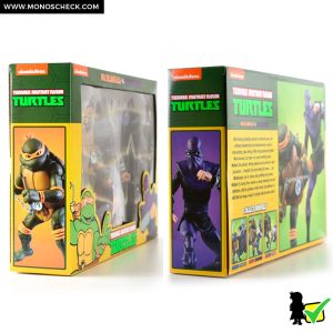 Michaelangelo vs Foot Soldier Cartoon Collection Action Figure 2-Pack - Image 4