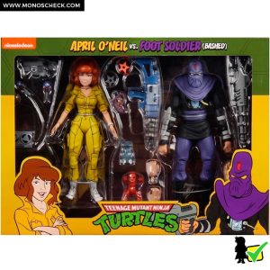 April O’Neil and Foot Soldier Cartoon Collection Action Figure 2-Pack - Image 6