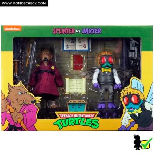 Splinter vs. Baxter Cartoon Collection Action Figure 2-Pack - Image 4