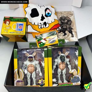 Rocksteady & Bebop Bunny Suit Loot Crate Cartoon Collection Action Figures - Image 10