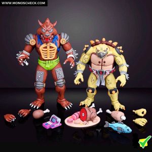 Tokka and Rahzar ~Haul-A-Thon Target Exclusive~ Cartoon Collection Action Figure 2-pack - Image 2