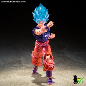 S.H.Figuarts Super Saiyan God Super Saiyan Son Goku Kaio-Ken ~V Jump Special Version~ - Image 4