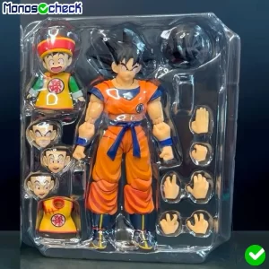 S.H.Figuarts Son Goku & Son Gohan -Kid- & Kintoun - Image 9