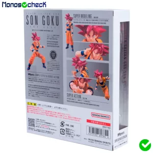 S.H.Figuarts Super Saiyan God Son Goku -God Aura- - Imagen 9