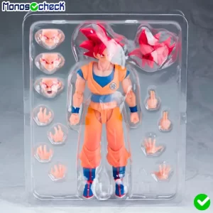 S.H.Figuarts Super Saiyan God Son Goku -God Aura- - Imagen 10
