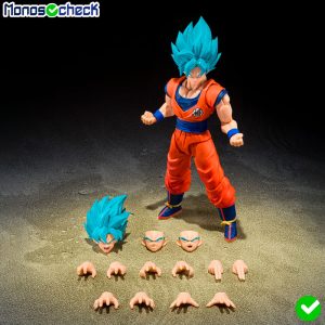 S.H.Figuarts Super Saiyan God Super Saiyan Son Goku <Blue Power Transcending Limits> - Image 7